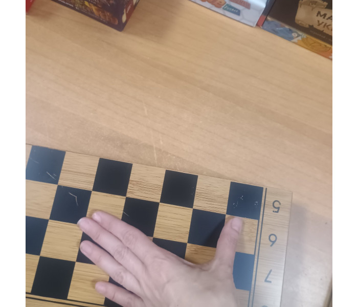 Набор из 3 игр (шахматы, нарды, шашки). 35 х 35 см. 202321 (УЦЕНКА)