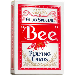 Карти для покеру Bee Club Special Standard Index Red, 1004508red