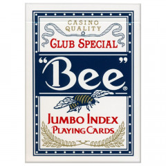 Карты Bee Jumbo Index Blue, 1001770blue