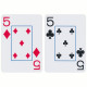 Карты Bee Jumbo Index Blue, 1001770blue
