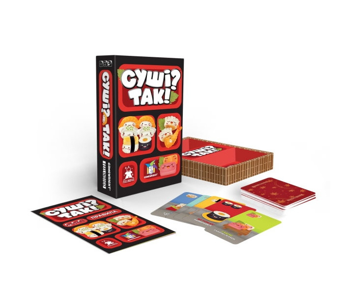 Суши Карты (Sushi go!) - Настольная игра. Feelindigo (SG001)