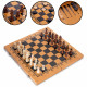 Набор из 3 игр (шахматы, нарды, шашки). 40 х 40 см, 341-163