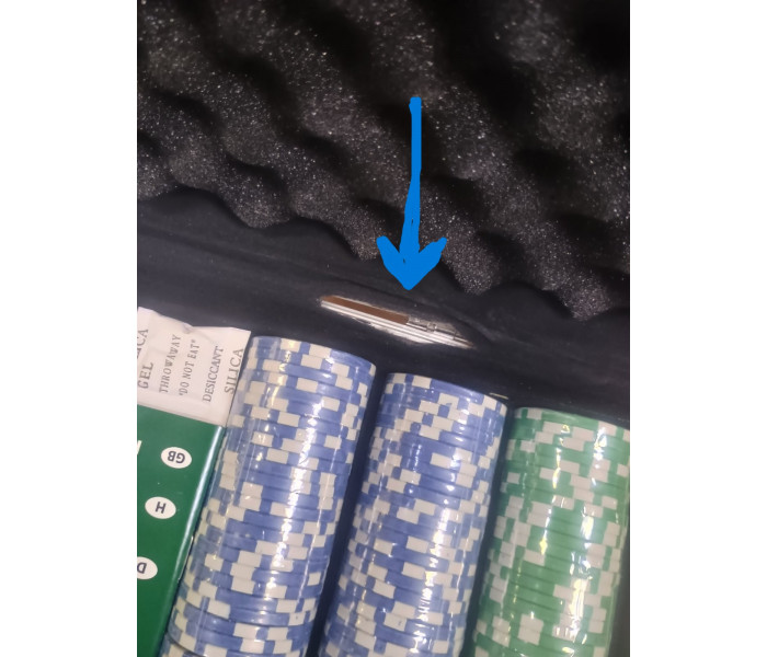 УЦІНКА Набір для покеру на 300 фішок з номіналом Pro Poker Piatnik. 14g-chips