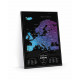Скретч карта Европы Travel Map Black Europe (ENG) 1DEA.ME (4820191130708)