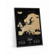Скретч карта Европы Travel Map Black Europe (ENG) 1DEA.ME (4820191130708)