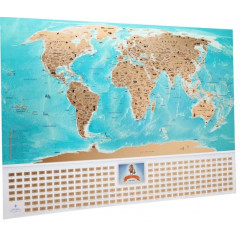 Скретч карта мира My Map Flags Edition (укр. язык)
