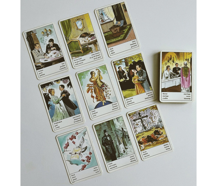 Tarot Gipsy Fortune Telling - карти гадальні, 36 листів (1901)