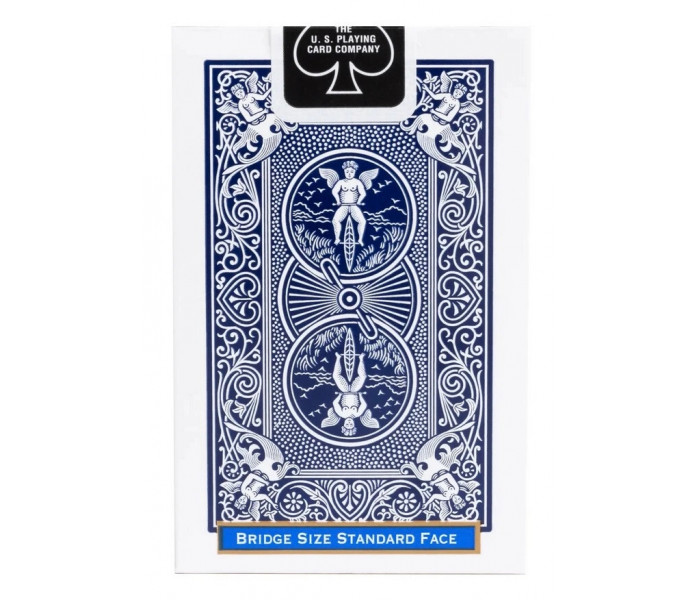 Карты Bicycle Bridge Size Standard Index Blue, 1004995Blue