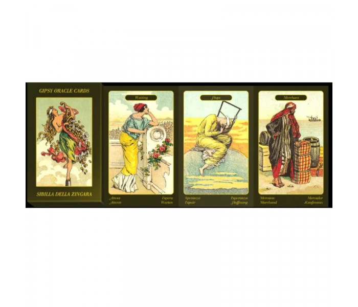 Цыганский Оракул - Gypsy Oracle Cards (Sibilla della Zingara). Lo Scarabeo