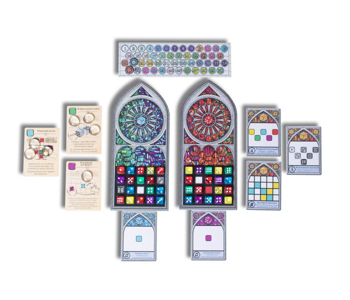 Настільна гра Саграда (Sagrada). Geekach Games (GKCH027S)