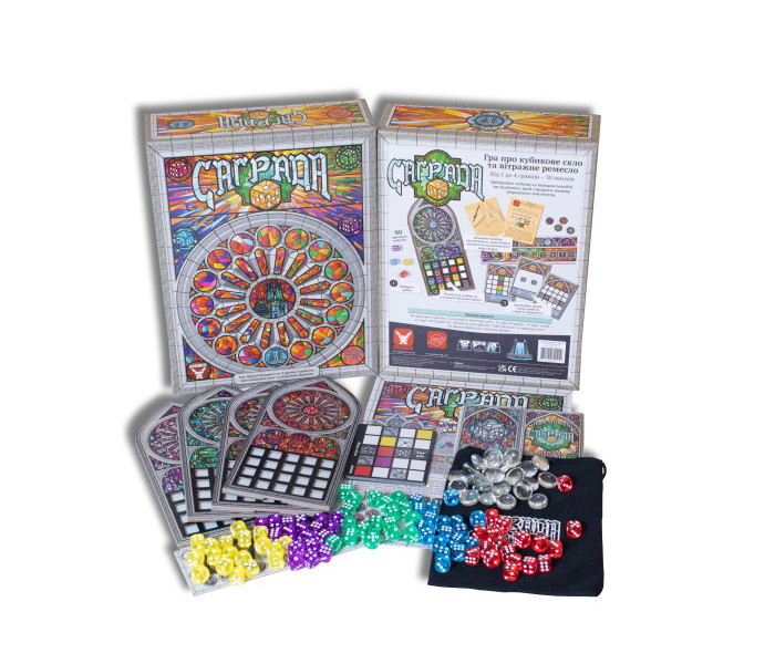 Настільна гра Саграда (Sagrada). Geekach Games (GKCH027S)