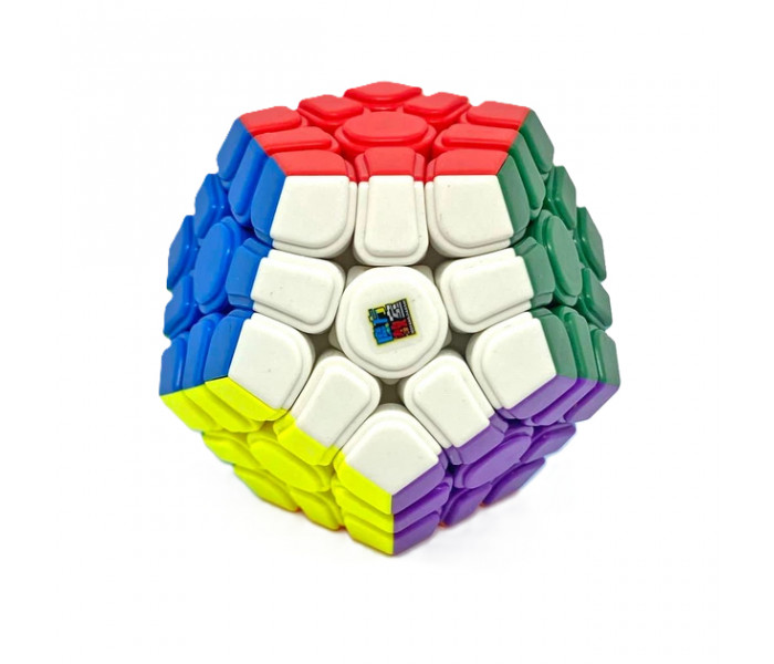 Головоломка Megaminx Moyu Carbon Fiber Meilong магнитный, без наклеек