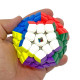 Головоломка Megaminx Moyu Carbon Fiber Meilong магнитный, без наклеек
