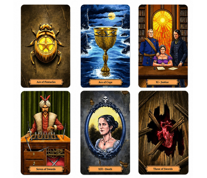 Таро Эдгара Аллана По - Edgar Allan Poe Tarot (EN)
