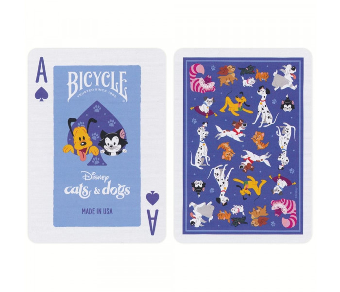 Игральные карты Bicycle Disney Cats and Dogs