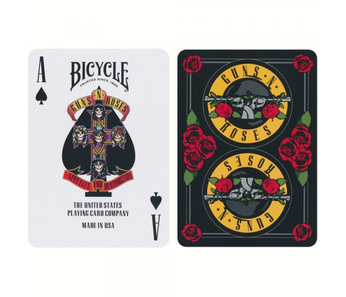 Игральные карты Bicycle Guns N' Roses