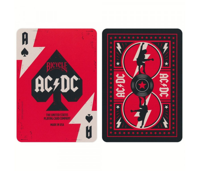 Игральные карты Bicycle AC/DC