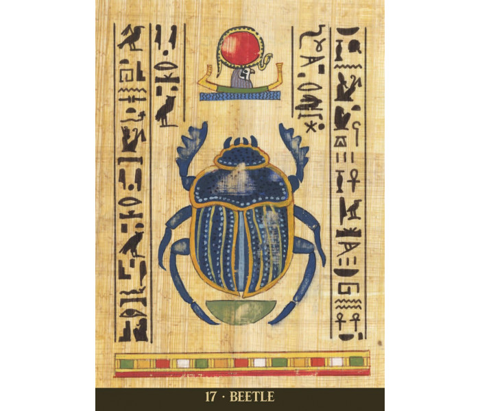 Оракул Священных Животных Египта - Egyptian Sacred Animals Oracle. Lo Scarabeo