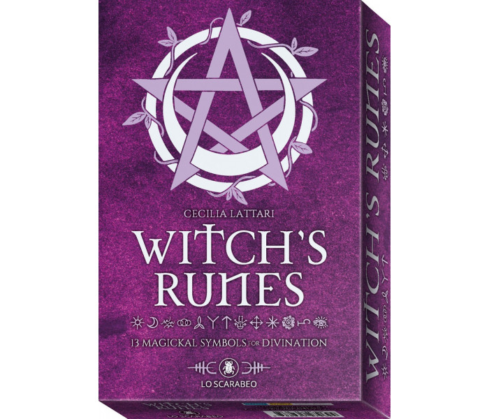 Набор Рун Ведьмы - Witch's Runes KIT. Lo Scarabeo