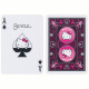 Гральні карти Bicycle Hello Kitty Black and Pink