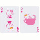 Гральні карти Bicycle Hello Kitty Black and Pink