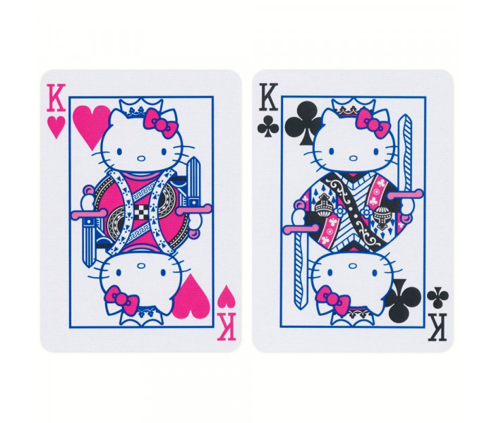 Гральні карти Bicycle Hello Kitty Black and Pink