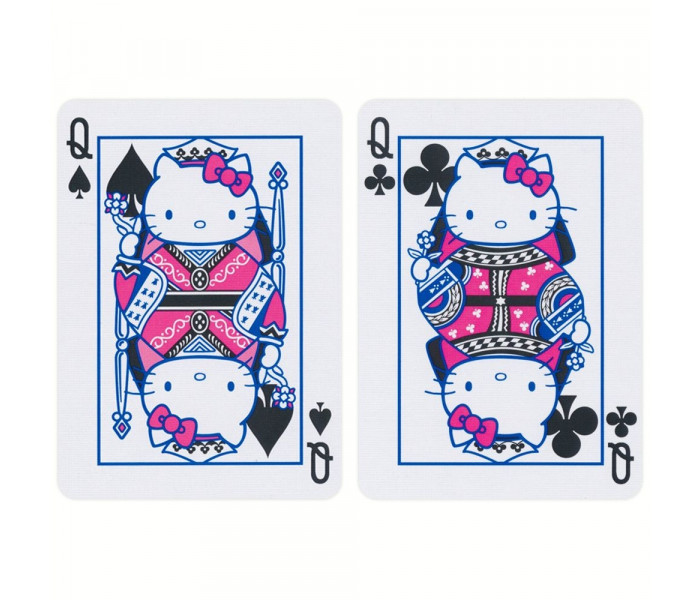 Гральні карти Bicycle Hello Kitty Black and Pink