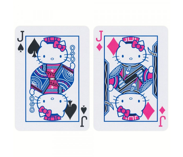 Гральні карти Bicycle Hello Kitty Black and Pink