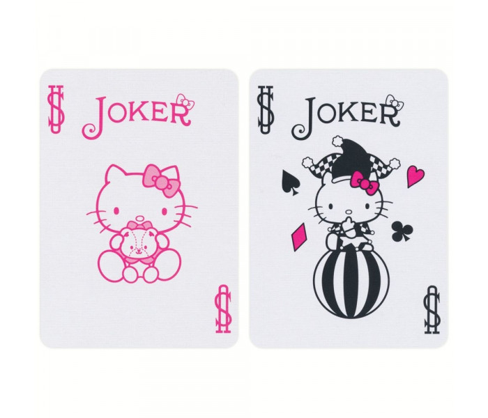 Гральні карти Bicycle Hello Kitty Black and Pink
