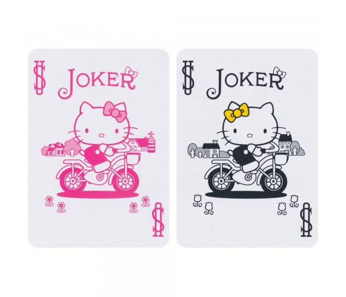 Гральні карти Bicycle Hello Kitty Black and Pink