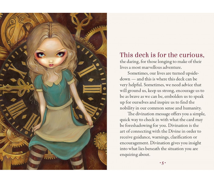 Карманный Оракул Алиса: Оракул Страны Чудес - Alice: the Wonderland Oracle Pocket Edition. Blue Angel