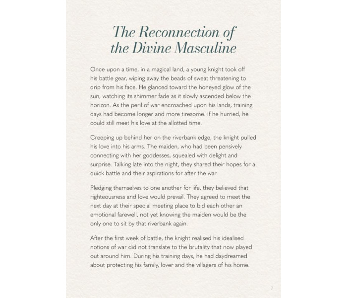 Оракул Исцеления Божественного Мужского - Divine Masculine Healing Oracle. Blue Angel