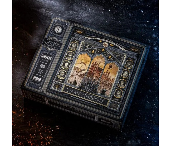 Игра престолов: многоуровневый пазл (1000 элементов) - Game of Thrones puzzle (1000 pieces). Theory11
