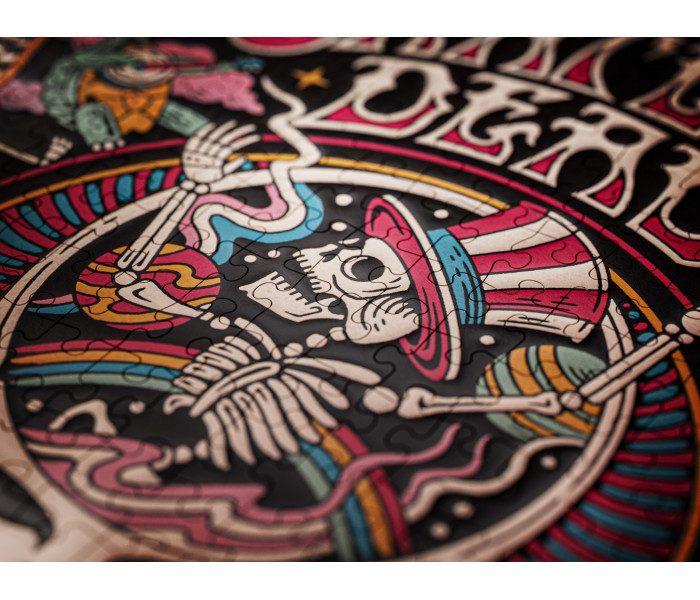 Пазл за мотивами Grateful Dead (1000 елементів) - Grateful Dead Jigsaw Puzzle (1000 pieces). Theory11