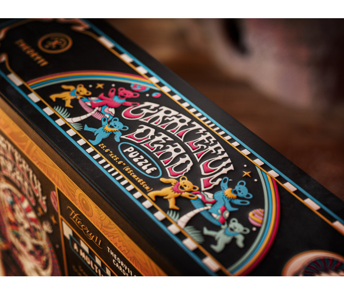 Пазл за мотивами Grateful Dead (1000 елементів) - Grateful Dead Jigsaw Puzzle (1000 pieces). Theory11