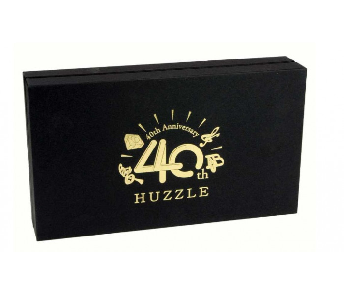 Преміальний ювілейний набір металевих головоломок - Huzzle Cast 40th Anniversary Box Set (Limited Edition). Huzzle (515150)