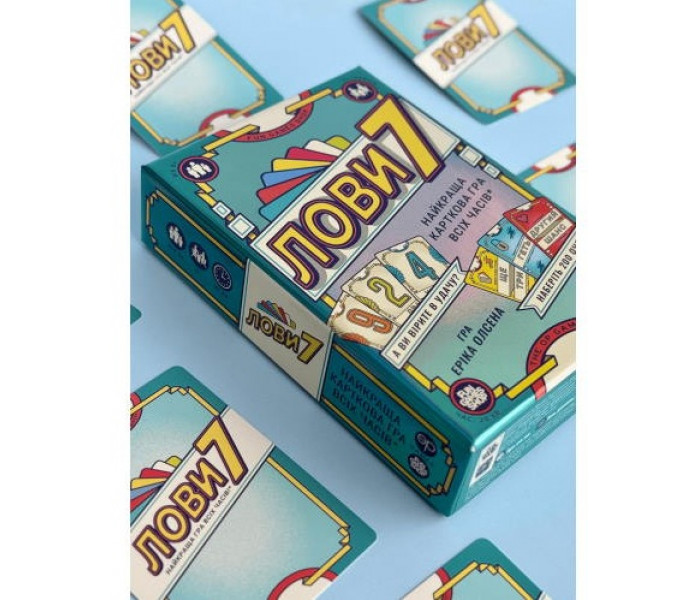 ​​​​​​​Настільна гра Лови7 - Flip7. Fun Games Shop (FGS76)