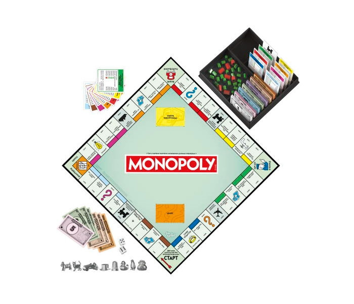 Настільна гра Класична Монополія. Україна - Monopoly Ukraine. Hasbro (G0009)