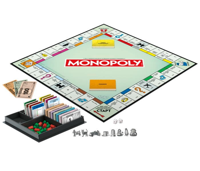Настільна гра Класична Монополія. Україна - Monopoly Ukraine. Hasbro (G0009)