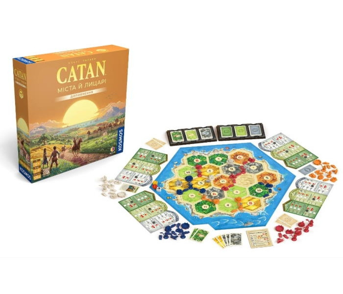 Дополнение к игре Катан: Города и рыцари - Catan: Cities & Knights. Rozum (R104UA)