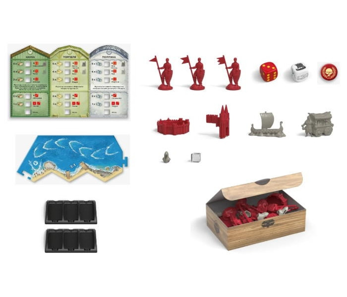 Дополнение к игре Катан: Города и рыцари - Catan: Cities & Knights. Rozum (R104UA)