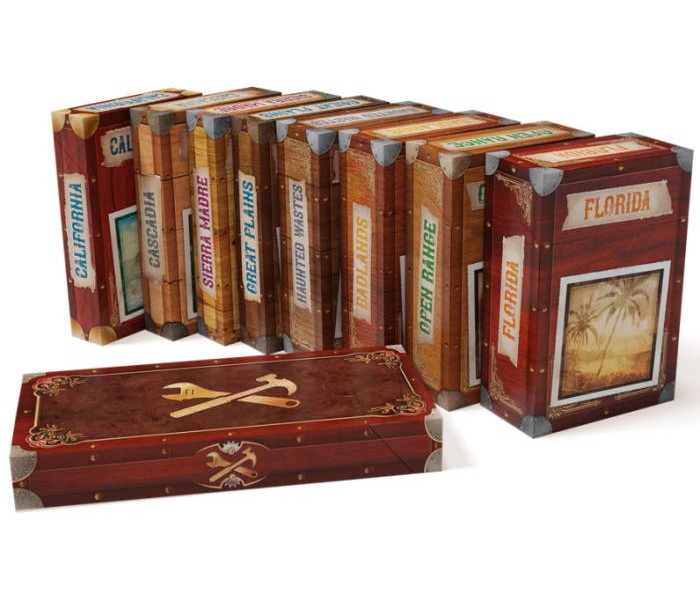 Настольная игра Билет на поезд. Наследие: Легенды Запада - Ticket to Ride Legacy: Legends of the West. Lord of Boards