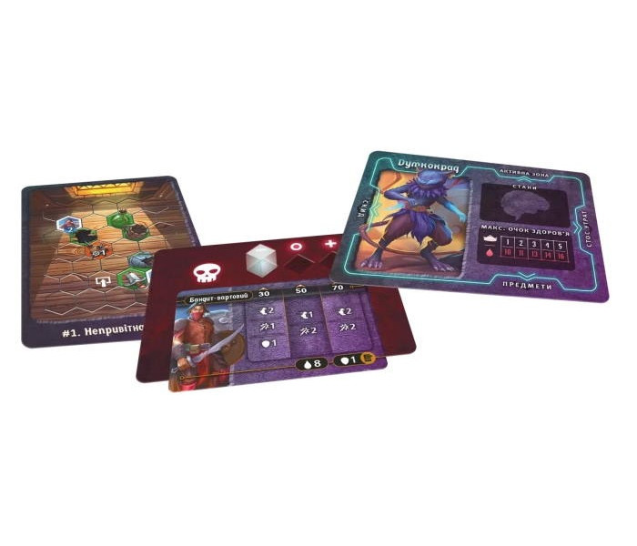 Настольная игра Темная гавань. Пуговицы и насекомые - Gloomhaven: Buttons & Bugs. Lord of Boards (LOB2501UA)