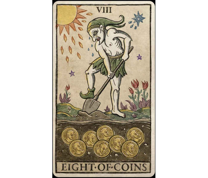 Таро Триумфов Луны - Trionfi Della Luna Tarot. U.S. Games Systems