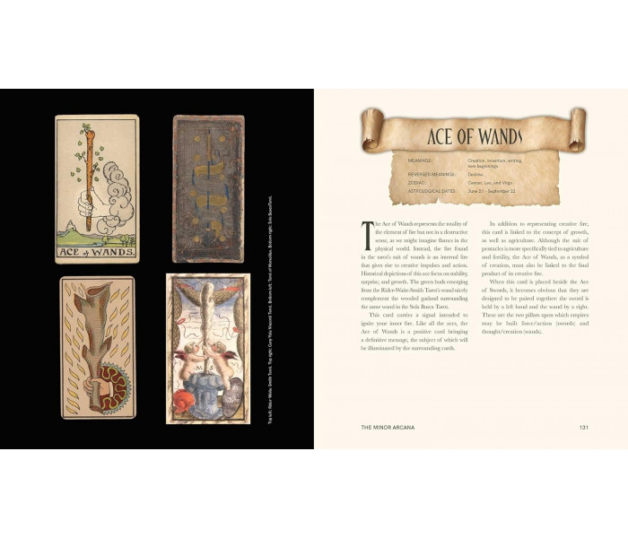 Книга Оккультный путеводитель по Таро - Occult Guide to the Tarot. Rockpool Publishing 