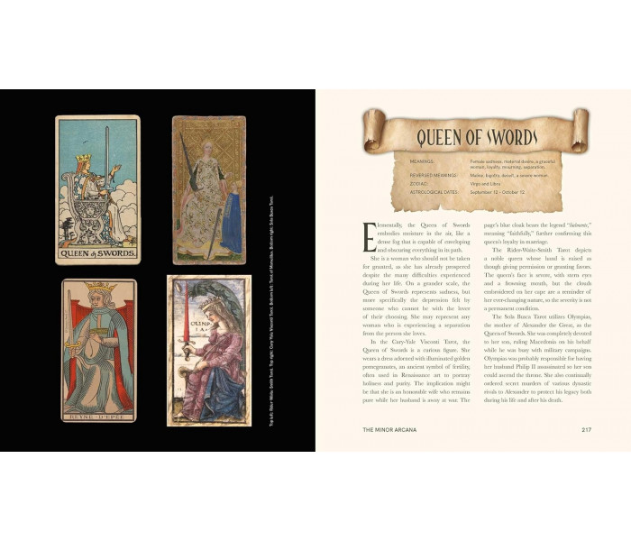 Книга Оккультный путеводитель по Таро - Occult Guide to the Tarot. Rockpool Publishing 