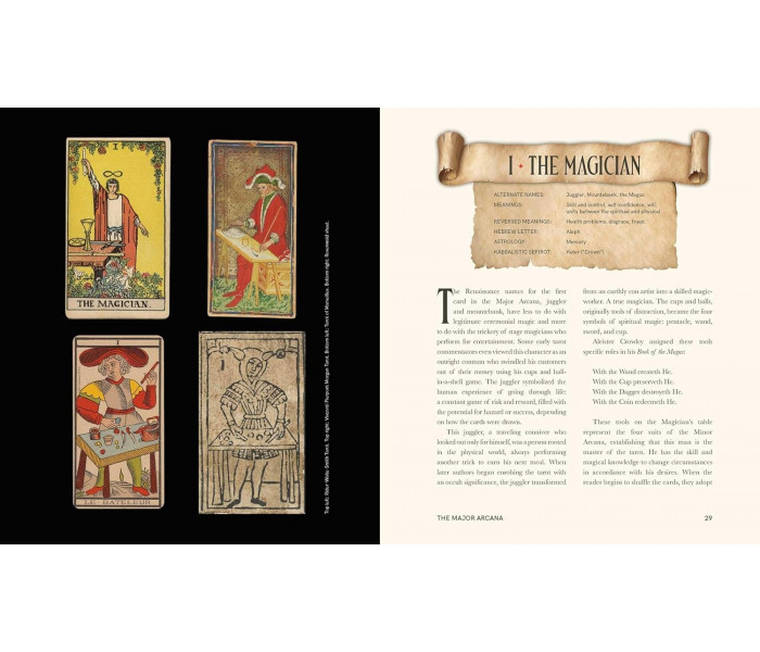 Книга Оккультный путеводитель по Таро - Occult Guide to the Tarot. Rockpool Publishing 