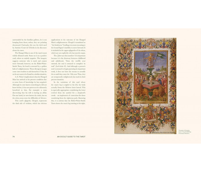 Книга Оккультный путеводитель по Таро - Occult Guide to the Tarot. Rockpool Publishing 