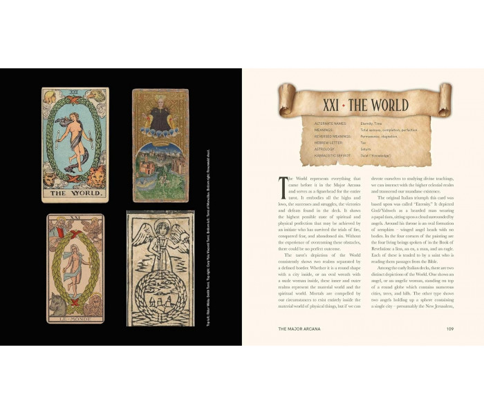 Книга Оккультный путеводитель по Таро - Occult Guide to the Tarot. Rockpool Publishing 