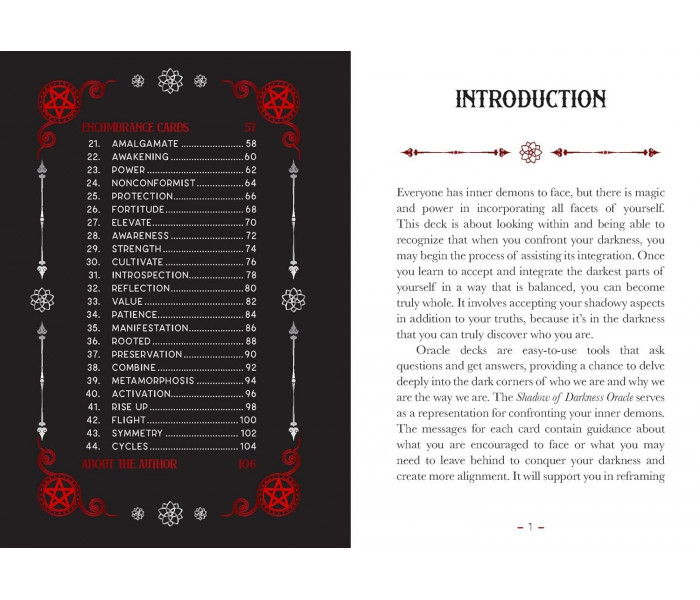 Оракул Тінь Темряви - Shadow of Darkness Oracle. Rockpool Publishing